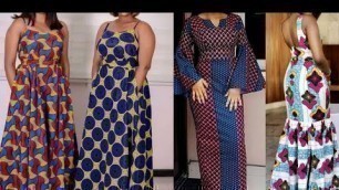 '45+ Exclusively Fascinating Ankara Maxi Gown Styles 2020 African Fashion For Young & Mature Ladies'