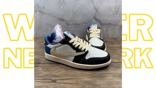 'Jordan 1 low Travis Scott x Fragment | QC'