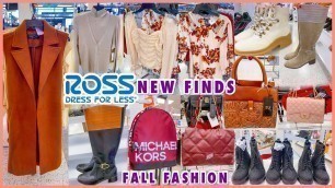 'ROSS DRESS FOR LESS *DESIGNER HANDBAGS & SHOES*NEW FINDS FALL CLOTHING FOR LESS‼️SHOP WITH ME❤︎'