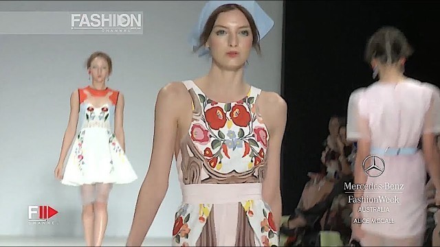 'ALICE MCCALL Spring Summer 2012 2013 MBFW Australia - Fashion Channel'