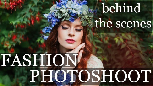 'FASHION PHOTOGRAPHY | behind the scenes natural light 35mm portraits'