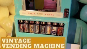 '1950\'s Candy Dispenser Vending Machine - Vintage/Old Fashion 