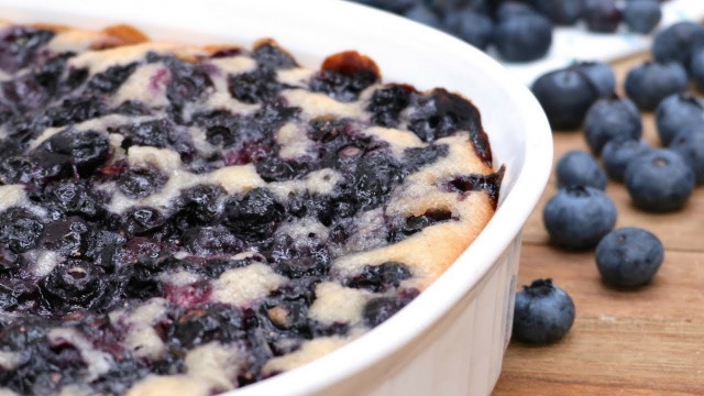 'Old-Fashioned Blueberry Cobbler'