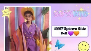 'Vintage Doll Unboxing & Review - 1997 Uptown Chic (Fashion Savvy Collection) - Doll Collector'