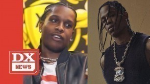 'A$AP Rocky Addresses Claims That Travis Scott “Stole His Whole Style”'