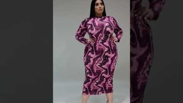 'Plus Size Beautiful Western Model | Fashion Q |#shorts #youtubeshorts #status #plussize #dress'