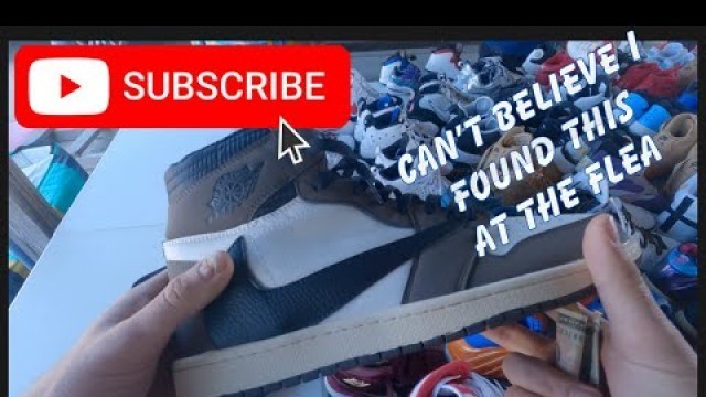 'Travis Scott 1s at the flea market I make money online #fashion #reseller #ebay #resellercommunity'