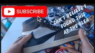 'Travis Scott 1s at the flea market I make money online #fashion #reseller #ebay #resellercommunity'