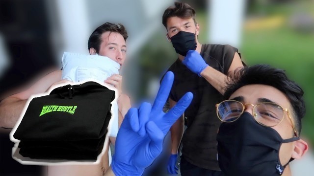 'FIRST CLOTHING DROP | behind the scenes'