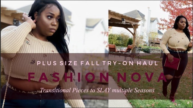 'Fashion Nova Fall Haul | Plus Size'