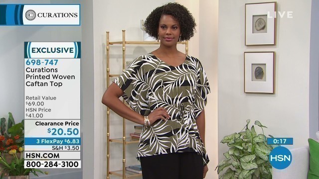 'HSN | Curations Fashions Clearance 05.10.2021 - 07 AM'