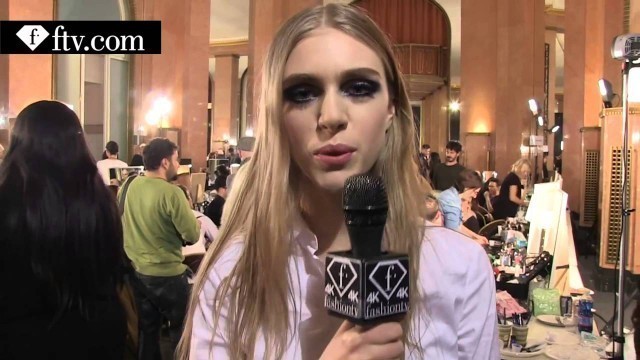 'Atelier Versace Backstage SpringSummer 2015 Paris Couture Fashion Week FashionTV'