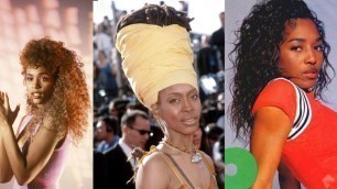 'Natural Hair Representation Through The Decades (80s & 90s)'