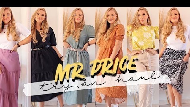 'MR PRICE TRY ON HAUL: Feminine, Girly, Curvy South African Fashion'