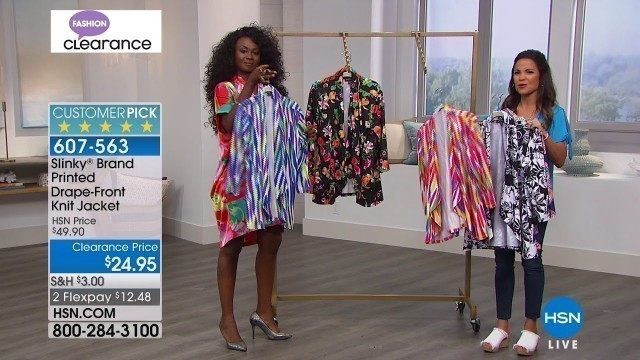 'HSN | Fashion & Accessories Clearance 08.22.2018 - 05 AM'