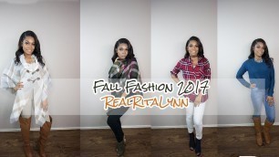 'Fall Fashion 2017| Affordable Chic Fashion Outfits | REAL RITA LYNN'