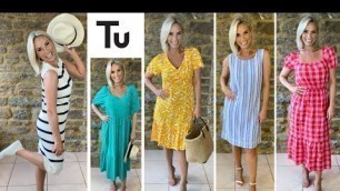 '*SUPERMARKET CHIC* SAINSBURYS TU FASHION CLOTHES NEW ARRIVALS SPRING SUMMER HAUL THIS MORNING CHEAP'