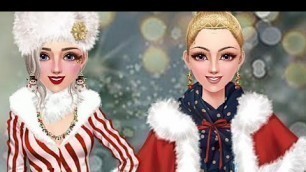 'Fashion show game white Christmas makeup and dressup | Play on Barbie Games'