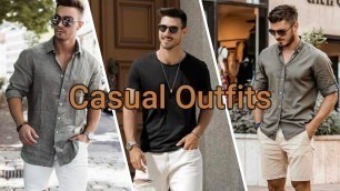 'Top  20 Casual  Outfit Ideas for Men 2022 | Spring Outfits 2022 |  Men fashion 2022'