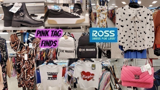 'ROSS SHOPPING VLOG PINK TAG FINDS DESIGNER FASHION TOPS JEANS SHOES & MORE SHOP WITH ME 2022'