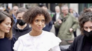 'Demi Moore, Gugu Mbatha-Raw and Xiye Bastida at the Chloe Fashion show in Paris'