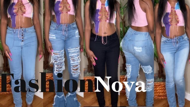 'Fashion Nova Jeans Try On Haul 2021 |Size 5'