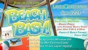 'Beach Bash Fashion Show and Swimsuit Sale'