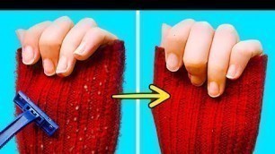 '22 GENIUS HACKS TO SAVE YOUR CLOTHES'