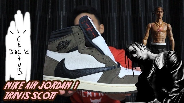 'SEPATU TRAVIS SCOTT | Nike Air Jordan 1 x Travis Scott'