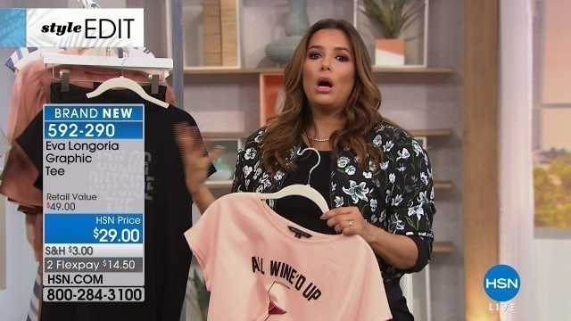 'HSN | Eva Longoria Fashion Premiere 03.22.2018 - 10 PM'