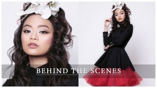 'Behind The Scenes - Oriental Inspired Fashion Photography Shoot'