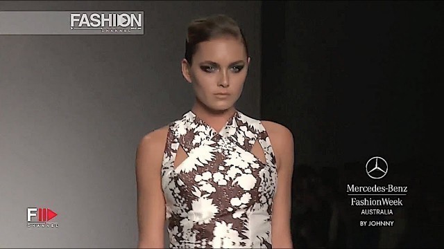 'BY JOHNNY Spring Summer 2012 2013 MBFW Australia - Fashion Channel'