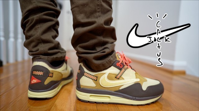 'IS TRAVIS SCOTT STILL HYPED ?? NIKE AIR MAX 1 CACT.US JACK BAROQUE BROWN REVIEW & ON FEET'