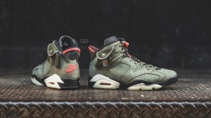 'Travis Scott x Air Jordan 6 Retro SP \"Medium Olive\": Review & On-Feet'