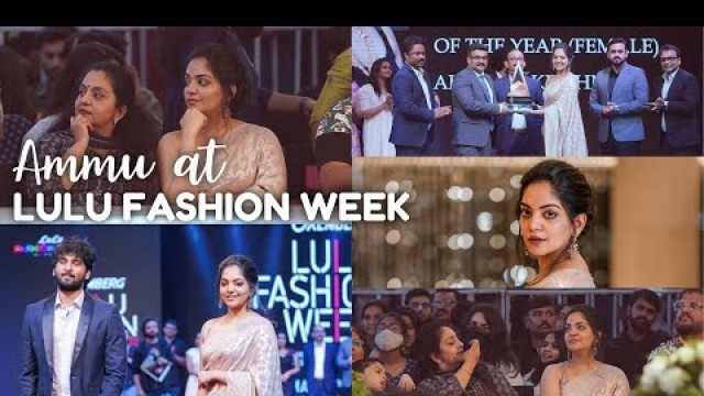 'Ammu at Lulu Fashion Week | Behind The Scenes | Sindhu Krishna , Ahaana Krishna'