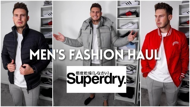 'Men\'s SUPERDRY Clothing Haul & Try-On | Mens Fashion 2021'