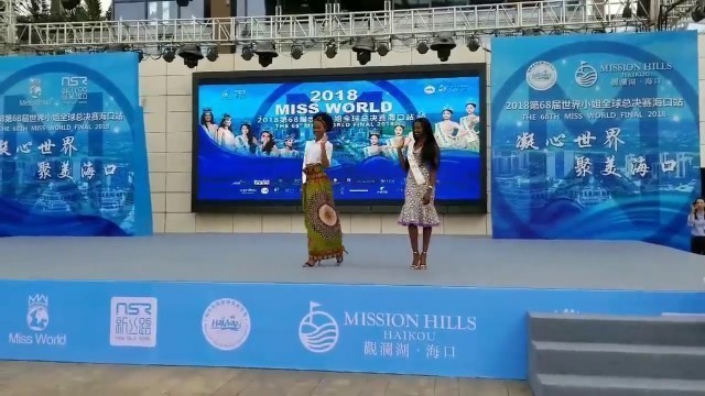 'Today at Miss World 2018 The fashion capital of China, Haikou welcomes all the stylish Miss World'