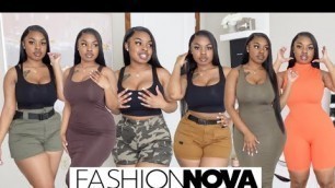 'FASHION NOVA SUMMER TRY ON HAUL 2022 | Luxury Tot'