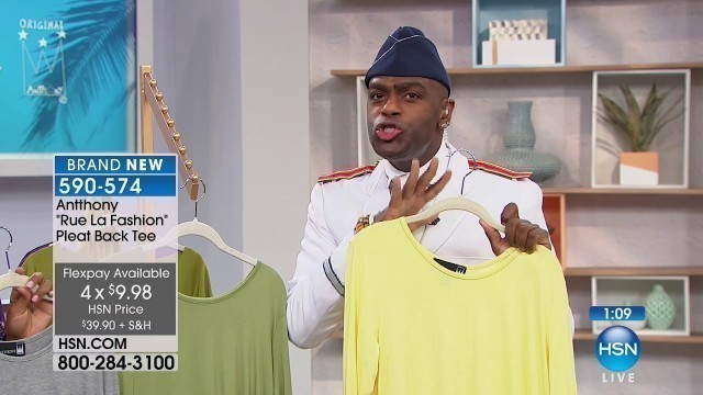 'HSN | Antthony Design Original Fashions 02.10.2018 - 09 AM'