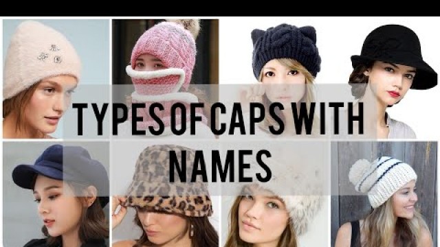 'Types of Winter Caps / Hats with Names 2022 | Girls Fashion Review'