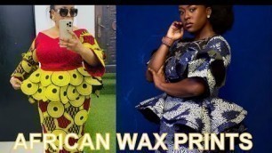 'African Women Fashion Dresses In 2022 || African Wax Prints For The Stylishly Iconic Women'