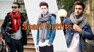 '30 Cool Scarf Outfit Ideas for Men | Scarf Outfits 2022 |  Men fashion 2022'