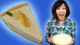 'LEMON Icebox Pie in 5 minutes, 2 Ingredients - an Old-Fashioned Recipe'