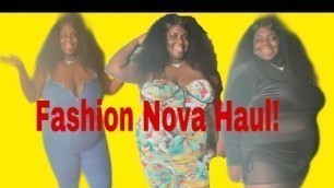 'Plus size Fashion Nova Haul #plussize #fashionnova #fashion'