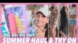 'MULTI STORE HAUL & CLOTHING TRY ON | WALMART, ROSS, TJ MAXX & SAM MOON'