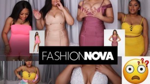 'FASHION NOVA TRY-ON HAUL | £500 | UK !!!!'