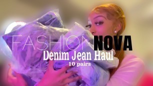 'Fashion Nova Denim Try On Haul 2021 * Petite Edition *'