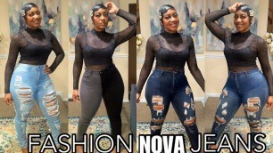 'Curvy Girl Approved Fashion Nova Jean Try On Haul 2022 | MUST BUY Affordable Fashion'