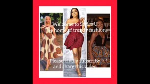 '50 LASTEST UNIQUE ANKARA GOWNS STYLES FOR CHIC #fashion #ankara #ankarastyles #style'