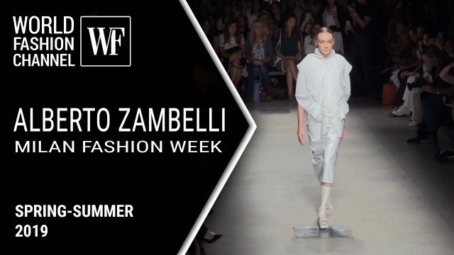 'ALBERTO ZAMBELLI spring-summer 2019 Milan Fashion Week'